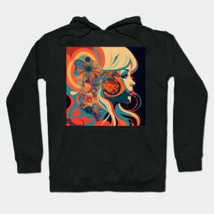 Psychedelic Girl Hoodie